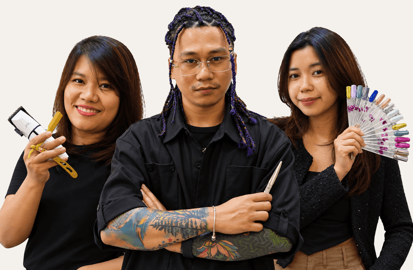 The Ivory Luxe Salon team