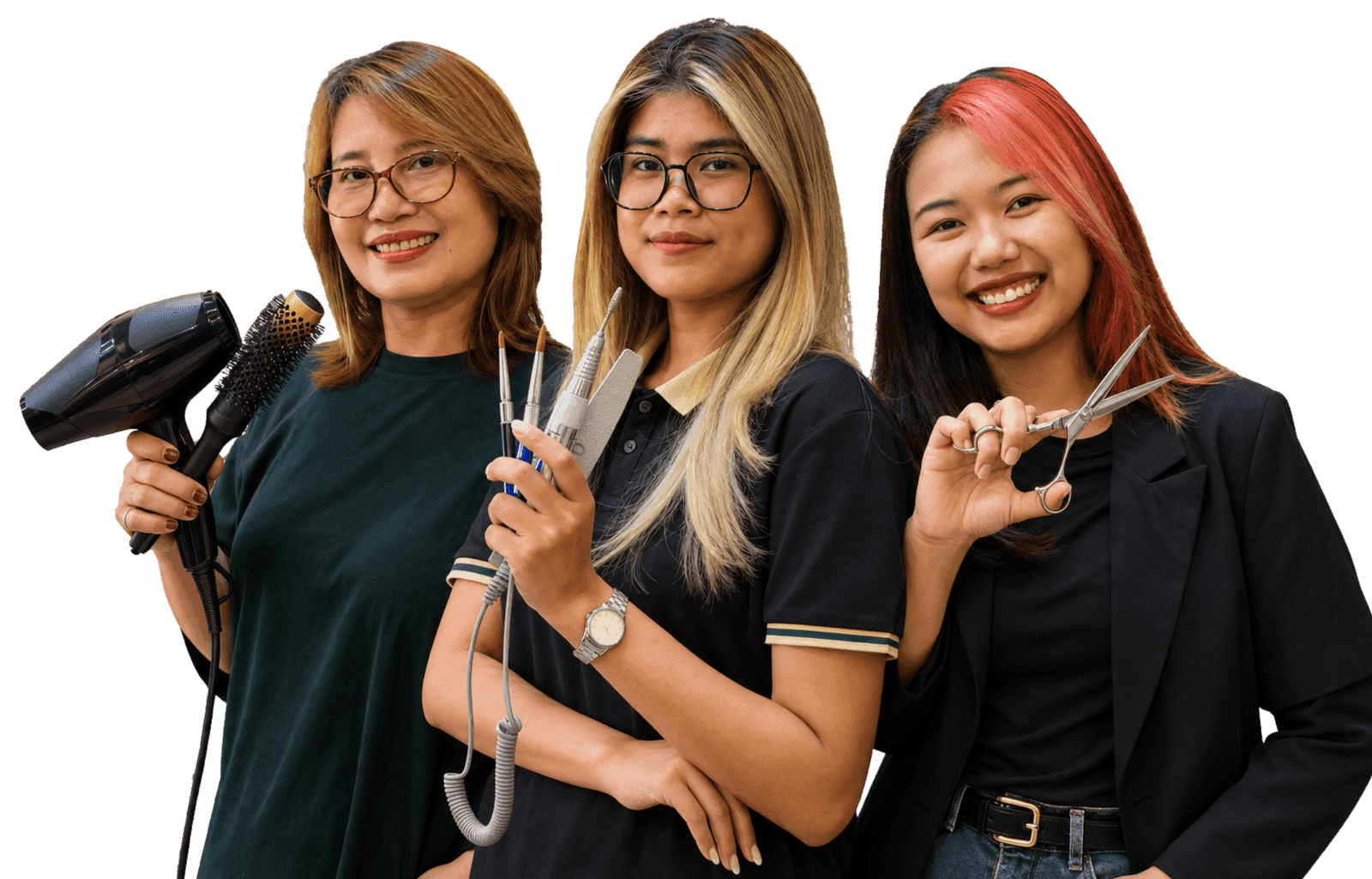 The Ivory Luxe Salon team